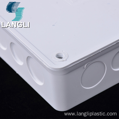 Electrical Plastic Pvc Square Junction Boxes